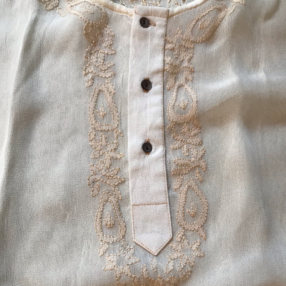 Sheer blouse